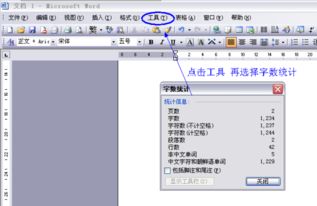 揭秘：Word文档中轻松查看字数统计的巧妙方法 2