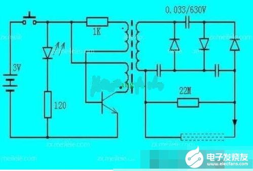揭秘电蚊拍：深度解析高效灭蚊电路图 3
