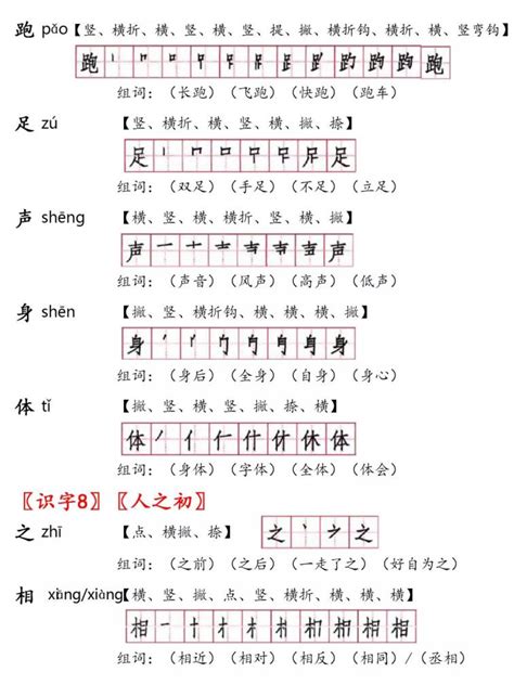 熟的二字音组词汇 4