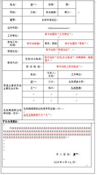 如何高效填写高中毕业生登记表 3