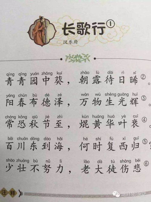 长歌行古诗讲的是什么？ 1