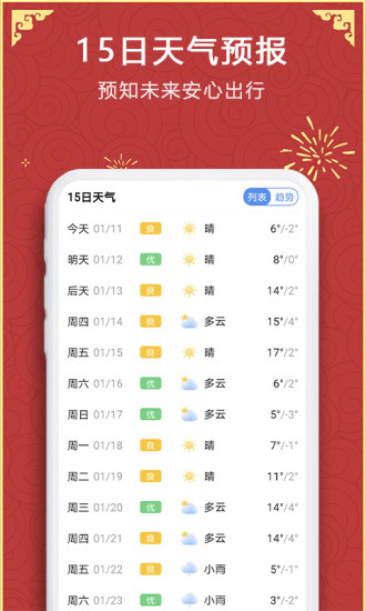 彩虹天气 截图3