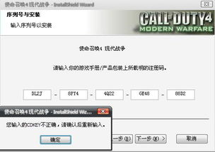 《使命召唤4》序列号的作用是什么？ 2