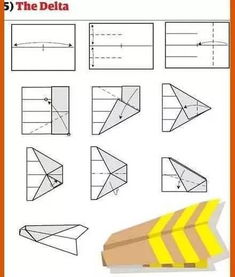 12种创意纸飞机折法，轻松学会！ 2