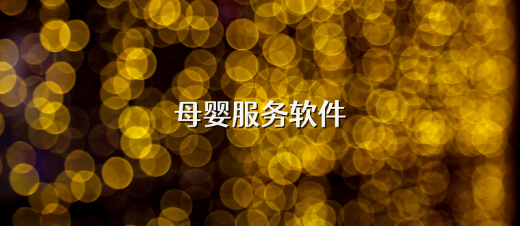 母婴服务软件