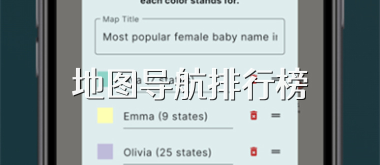 地图导航排行榜