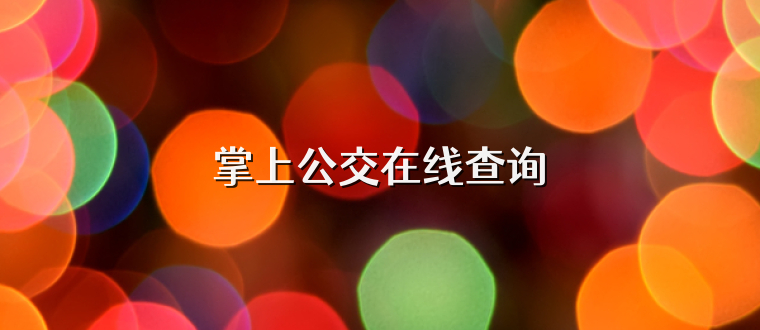 掌上公交在线查询