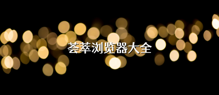 荟萃浏览器大全