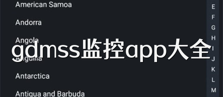 gdmss监控app大全