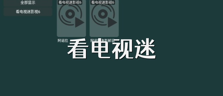 看电视迷