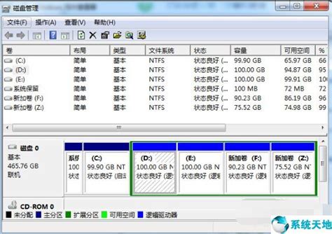 Windows 7系统磁盘分区方法 3