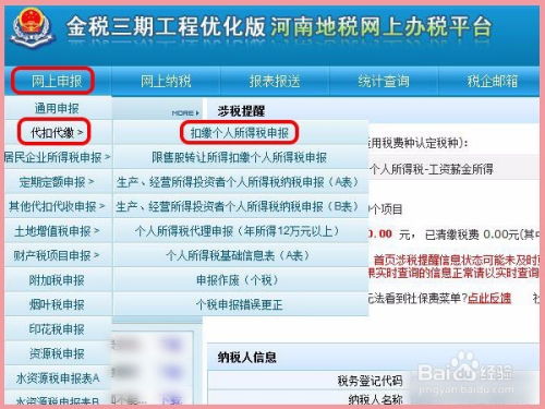 轻松掌握：网上零申报地税（个税）全攻略 2