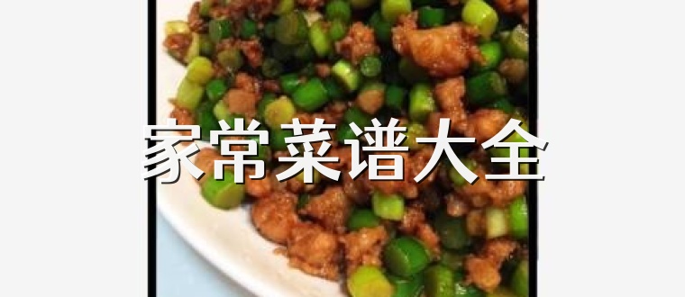 家常菜谱大全