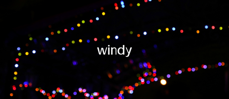 windy