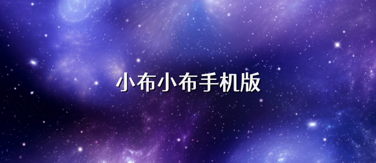 小布小布手机版