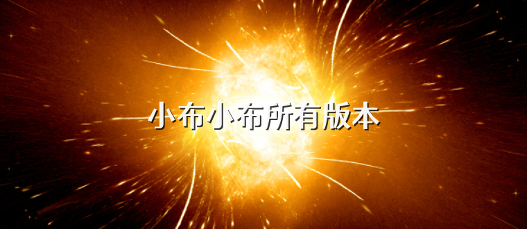 小布小布所有版本
