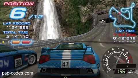 山脊赛车2 PSP版：解锁金手指，畅享极速盛宴 3