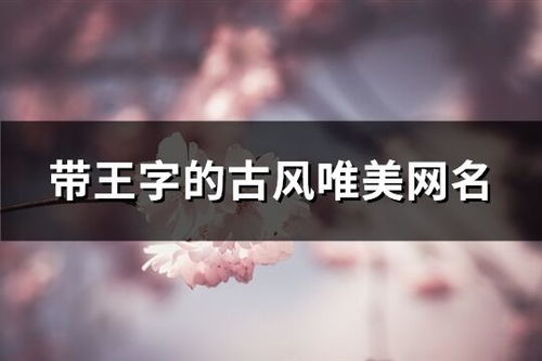 涛声中的唯美网名精选 4