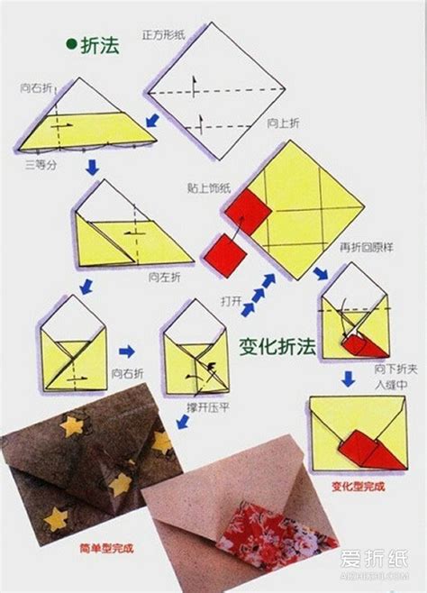 轻松学会！用纸折信封的详细步骤 3