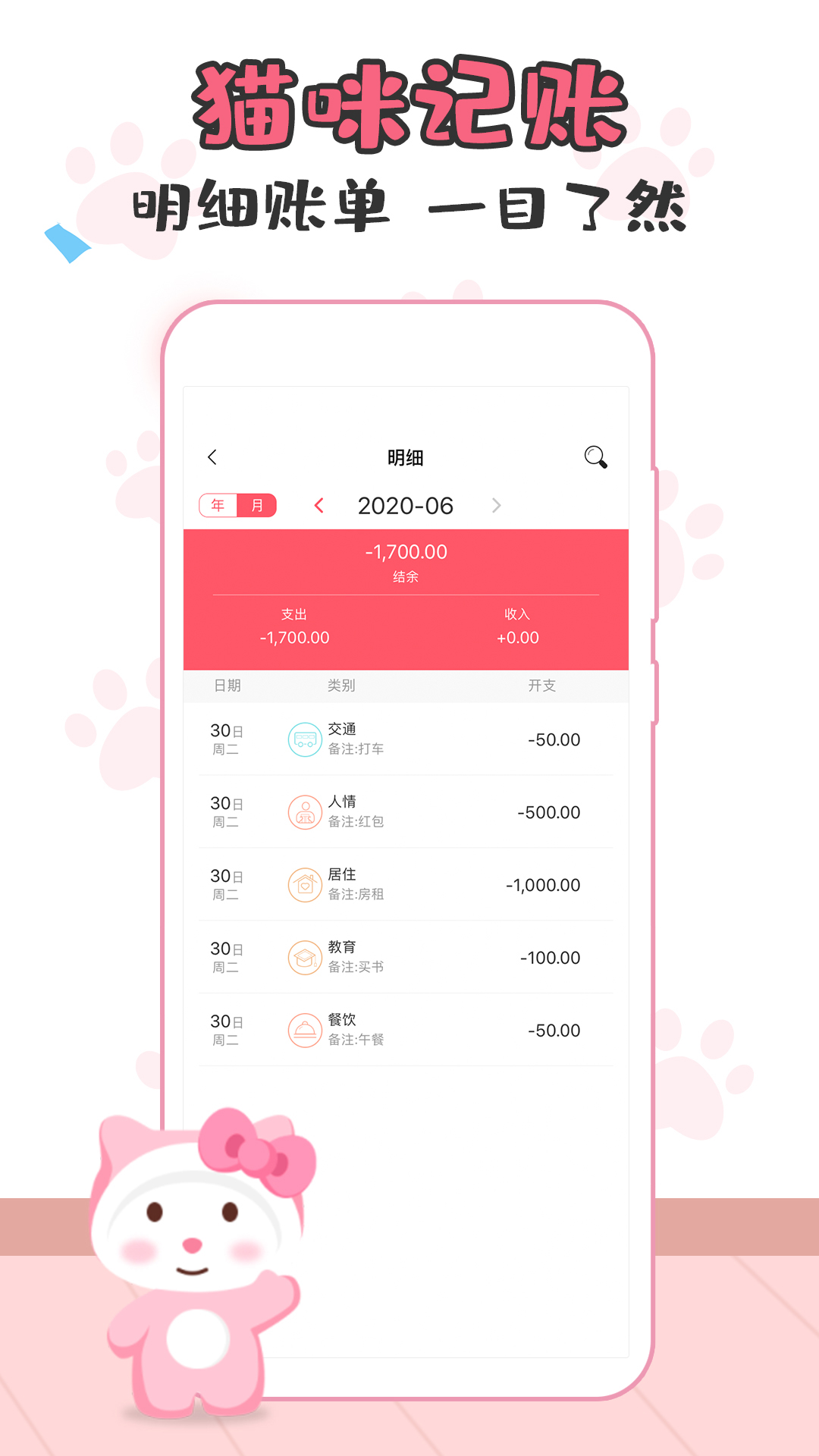 猫猫记账 1