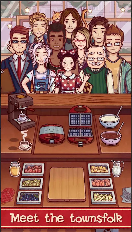 华夫饼店游戏 截图4