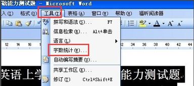 Word中怎样查看文档的字数？ 3