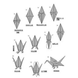 详细千纸鹤折纸教程步骤图解 2