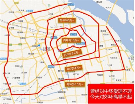 上海内环详细范围，地图直观标注解析 2