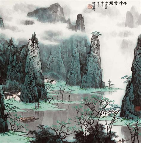 国画大师亲授：山水画创作精髓教程 1