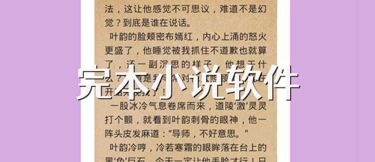 完本小说软件