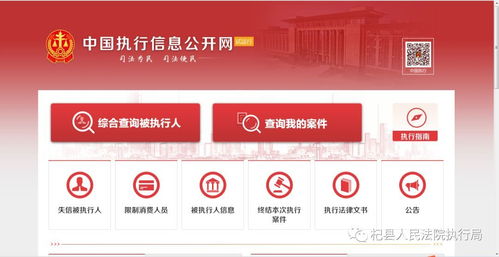 揭秘：在中国执行信息公开网轻松查询个人信息的步骤 1