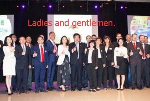 What's the English for 'Ladies and Gentlemen'? 2