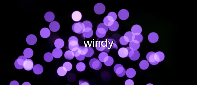 windy