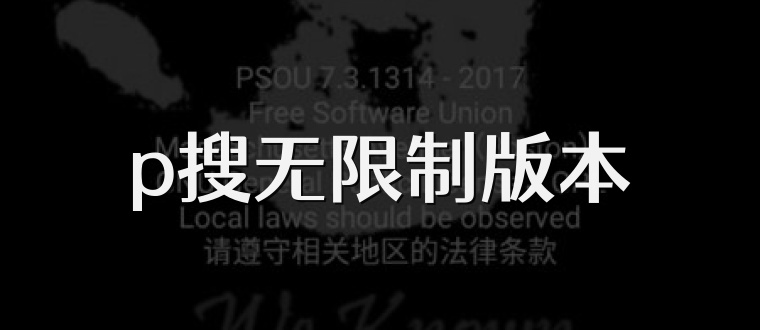 p搜无限制版本