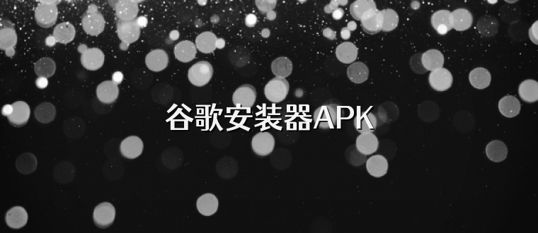 谷歌安装器APK