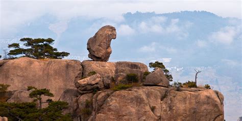 黄山奇石：猴子观海究竟神似何种奇景？ 2