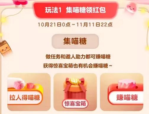 天猫双十一喵糖总动员翻倍时段解析 2