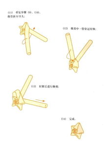 轻松学会！吸管折五角星详细教程 2