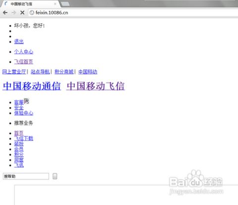 中国移动飞信网站故障引发用户关注 3