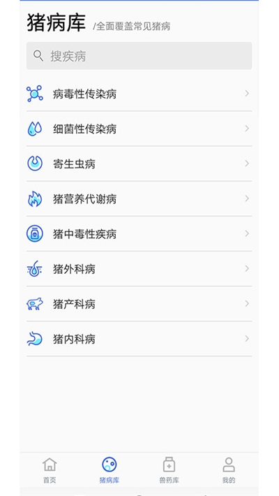 猪病诊疗助手 截图2