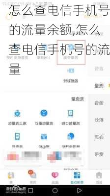 一键速查！中国电信流量查询专属热线是多少？ 4