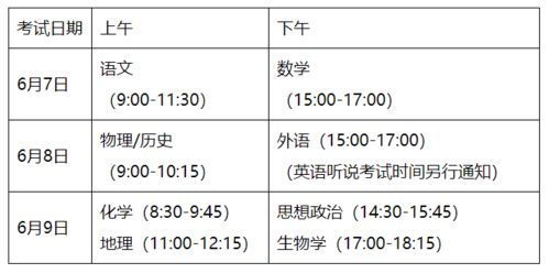 2008年高考具体日期是哪天？ 2