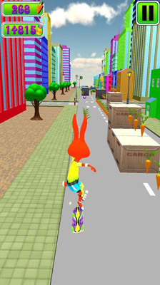 兔子滑板3D酷跑 截图5