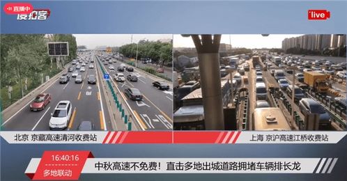 2021年国庆出城高峰路况直播观看渠道 2