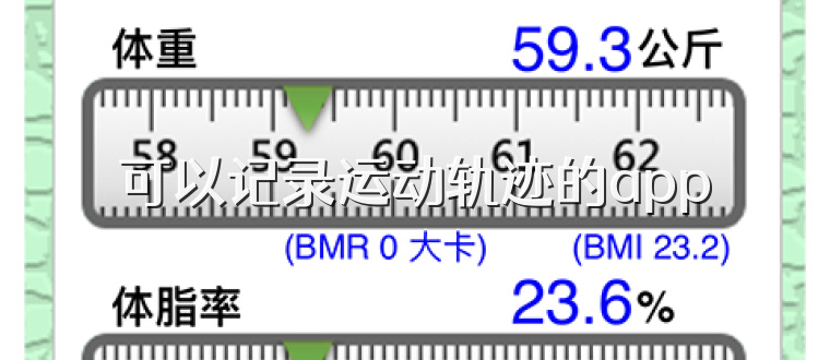 可以记录运动轨迹的app