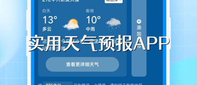 实用天气预报APP