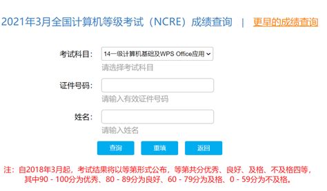 如何查询计算机二级考试成绩？ 3