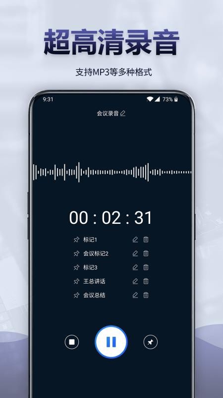 全能录音王2025安卓最新版 截图3