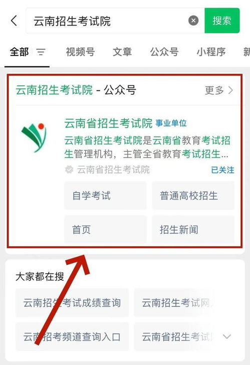 如何查询云南省高考成绩？ 1