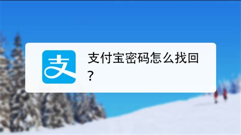 支付宝密码连错5次被锁，解锁秘籍在此！ 2